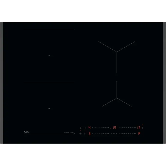 AEG TO74IB0BFB Zwart Ingebouwd 71 cm Inductiekookplaat zones 4 zone(s) Voordeelprijs