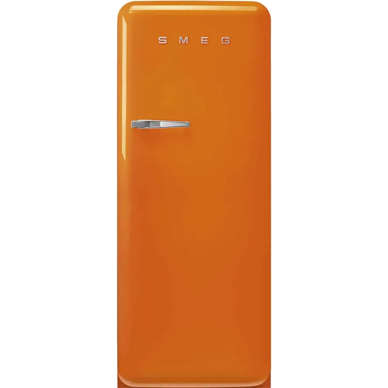 Rechtstreeks Van De Fabrikant Smeg FAB28ROR5 combi-koelkast Vrijstaand 270 l D Oranje