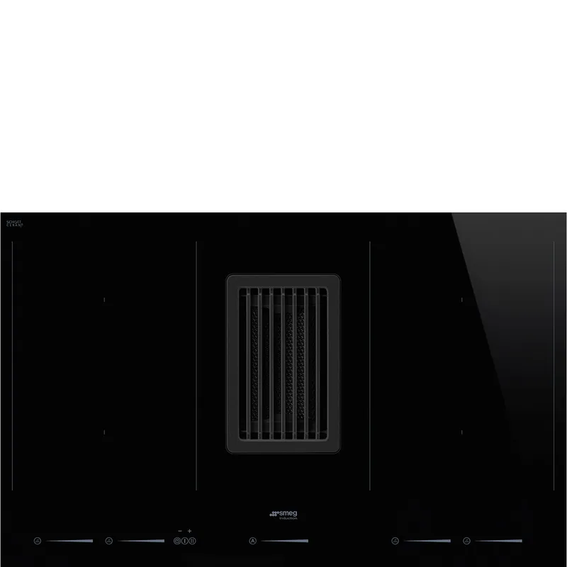 Smeg Universal HOBD682D1 kookplaat Zwart Ingebouwd 80 cm Inductiekookplaat zones 4 zone(s) Gecertificeerd
