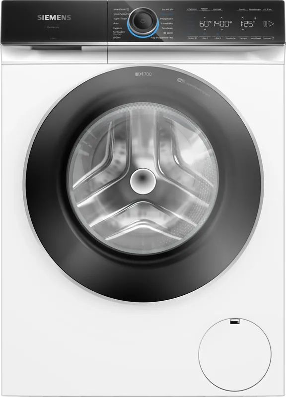 Siemens iQ700 WG44B2A40 wasmachine Voorlader 9 kg 1257 RPM Wit DHZ3870 Snelle Levering