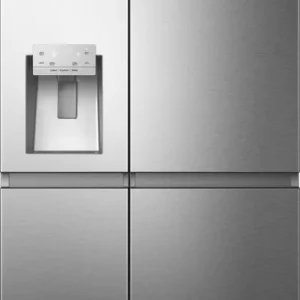 Gecertificeerd Hisense RS818N4TIE amerikaanse koelkast Vrijstaand 632 l Grijs DHZ4045