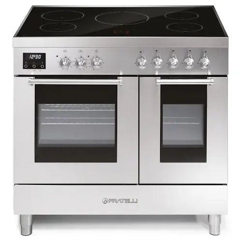 Fratelli MI292-0I5FEM/IXCR 90cm RVS inductiefornuis DHZJOOP4 Laatste Kans