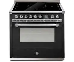 Gecertificeerd Steel AQ9S-5FI zwart fornuis DHZ1705APD