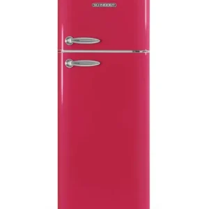 Voordeelprijs SCHNEIDER CONSUMER SCDD208VHAW koel-vriescombinatie Vrijstaand 211 l Roze