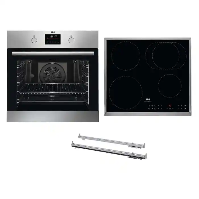 Must-Have AEG KOMB307PI Serie 6000 Kookplaat, oven( A+, 72 l) EWO3839