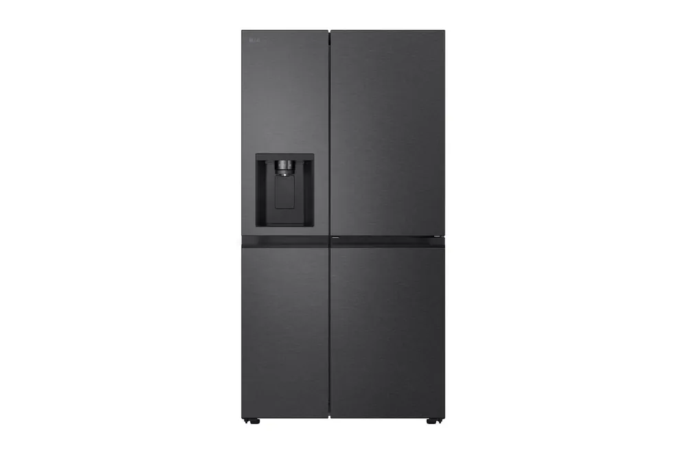 Express Levering LG GSJC41EPPE amerikaanse koelkast Vrijstaand 641 l E Zwart, Metallic Showroommodel EWO80SR