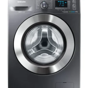 Alleen Vandaag Samsung WF80F5E5U4X wasmachine Voorbelading 8 kg 1400 RPM Grijs DHZ1593