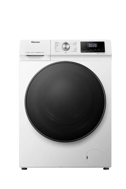 Direct Verzonden Hisense WFQA9014EVJM wasmachine Voorbelading 9 kg 1400 RPM Wit DHZ498APD