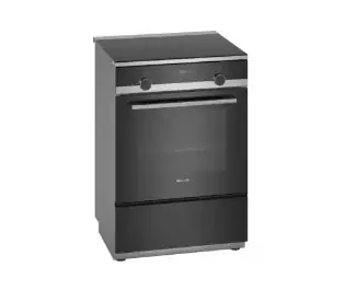 Siemens iQ500 HL9S5E040U fornuis Vrijstaand fornuis Electrisch Inductiekookplaat zones Zwart A Must-Have