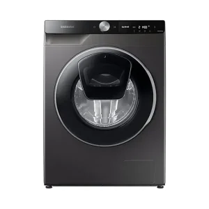 Samsung AddWash 6000-serie WW80T654ALX/S2 wasmachine Voorbelading 8 kg 1400 RPM Zwart – EWO1476 Uitverkoop