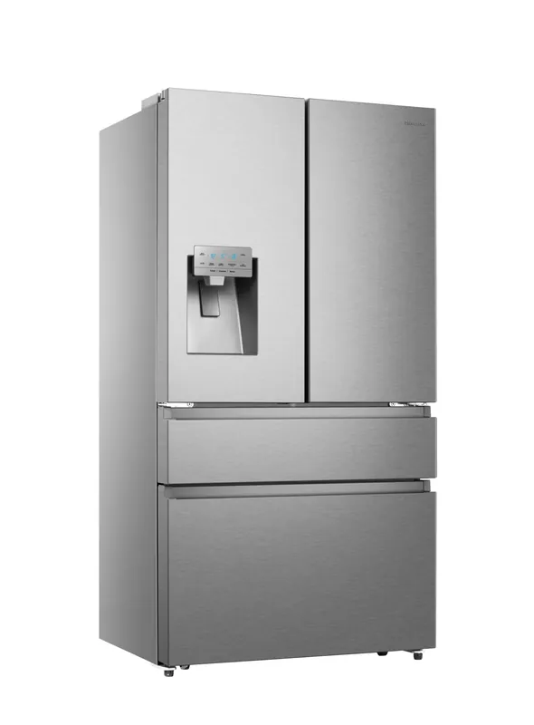 Gratis Retour Hisense RF728N4AIF Amerikaanse koelkast Vrijstaand 560 l F Roestvrijstaal DHZ1739