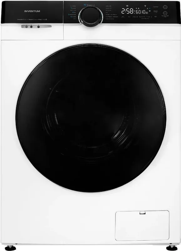 Uitverkoop Inventum VWM1010W Wasmachine – Inhoud 10 kg – 1400 toeren – Wit/Zwart Showroommodel EWO149SR