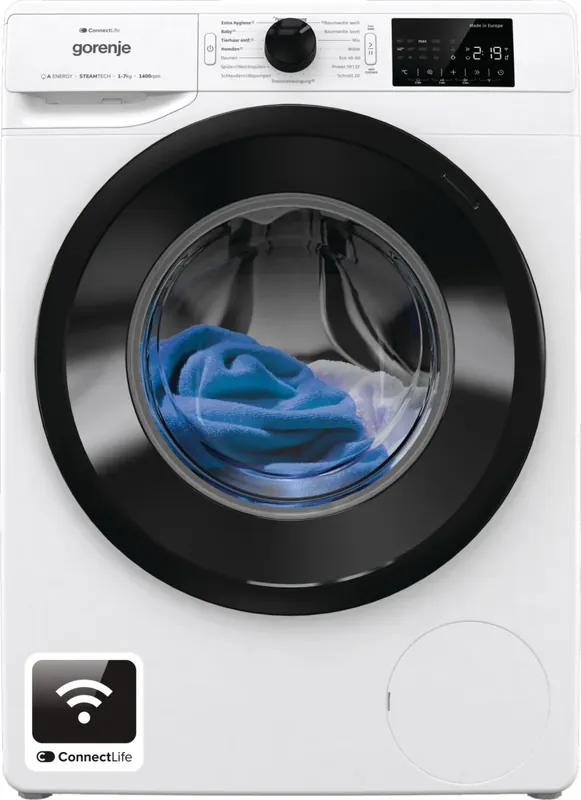 Gorenje WPNEI74SA1TS wasmachine Voorbelading 7 kg 1400 RPM Wit DHZ4588 Veilige Betaling