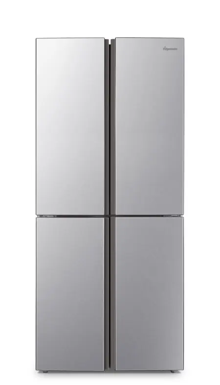 Fridgemaster MQ79394ES amerikaanse koelkast Vrijstaand 427 l E Zilver – EWO4472 Direct Beschikbaar