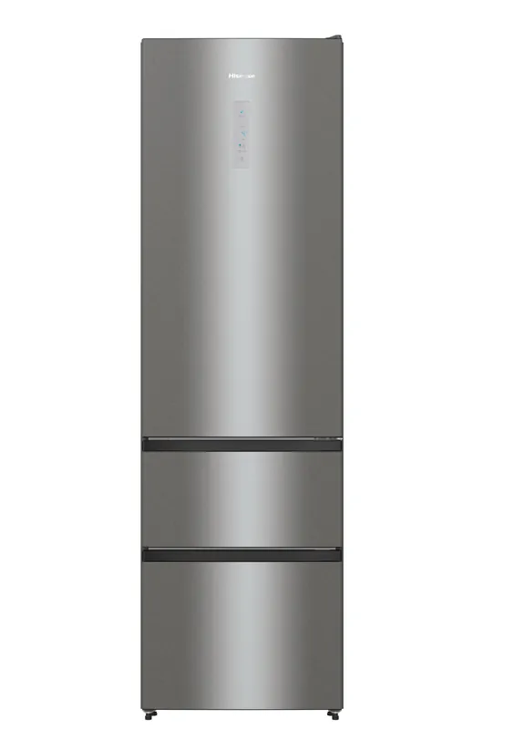 Hisense RM469N4ACEUK koel-vriescombinatie Vrijstaand 368 l Roestvrijstaal DHZ4636 Laatste Versie