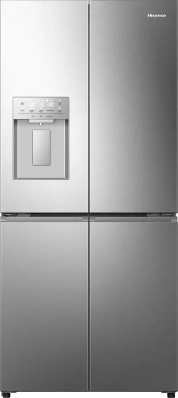 Hisense RQ5P470SYID amerikaanse koelkast Vrijstaand 483 l D Roestvrijstaal doosschade DHZ4704 Premium