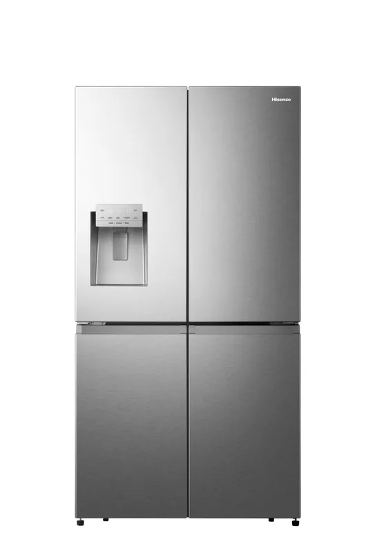 Meest Verkocht Hisense RQ760N4SASE amerikaanse koelkast Vrijstaand 584 l Roestvrijstaal doosschade DHZ4717