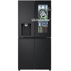 Actieprijs LG GMG860EPBE amerikaanse koelkast Vrijstaand 508 l E Zwart