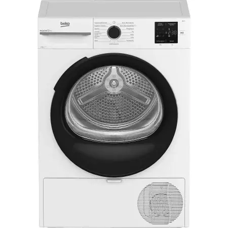 Uitverkoop Beko BM3T38249W – Warmtepompdroger – 8 kg – AquaWave – 64 dB – EWO4253DHZ