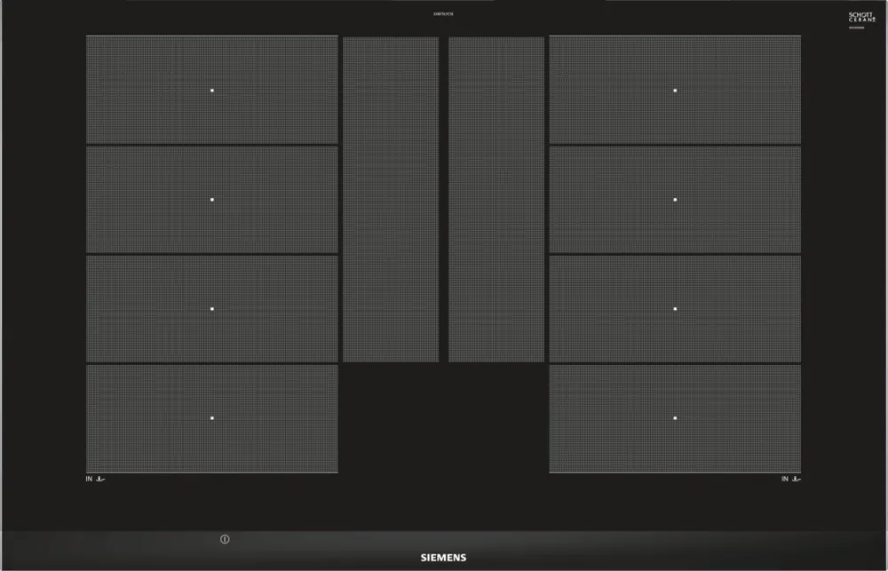 Laatste Versie Siemens EX875LYC1E kookplaat Zwart Ingebouwd Inductiekookplaat zones 4 zone(s)