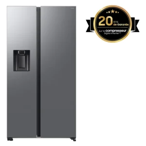 Koop Online Samsung Amerikaanse koelkast 7-serie (634L) Zilver RS70F66KBTEF Wifi – EWO2758
