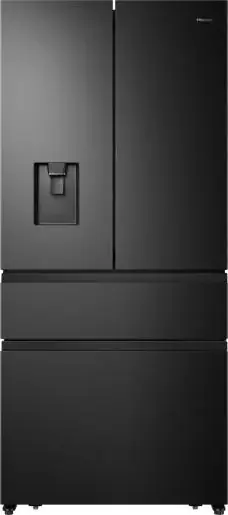 Hisense RF540N4WFE amerikaanse koelkast Vrijstaand 480 l E Zwart DHZ4608 Actieprijs