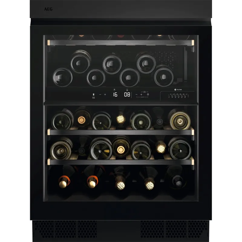 AEG NSW8D826GT Compressorwijnkoeler Ingebouwd Beige 40 fles(sen) Beperkt Aanbod