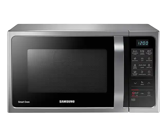 Samsung MC28H5013AS Zwart, Roestvrijstaal Combinatiemagnetron Aanrecht 28 l 1400 W EWO1863 Veilige Betaling