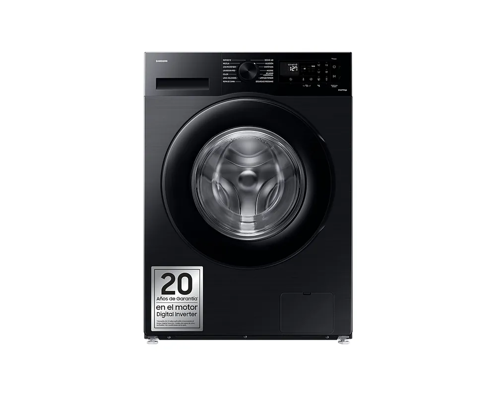 Samsung WW90CGC04AAB wasmachine Voorbelading 9 kg 1400 RPM Zwart EWO2246 Hoge Kwaliteit