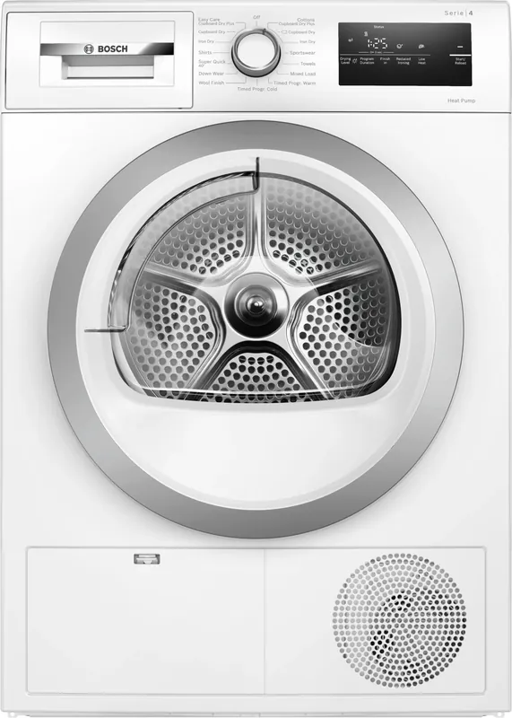 Finale Uitverkoop Bosch Serie 4 WTH85223GB wasdroger Vrijstaand Voorbelading 8 kg A++ Wit DHZ929