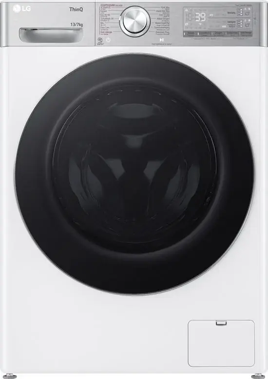 LG F4DR9537S2W – A-20% – 13 kg Was- droogcombinatie met TurboWash™ 39 – Slimme AI DD™ motor – EzDispense™ – EWO2025999 Op = Op