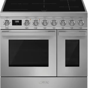 Smeg Master CUISINIERE CPF92IMX Vrijstaand fornuis Inductiekookplaat zones Roestvrijstaal A Alleen Vandaag