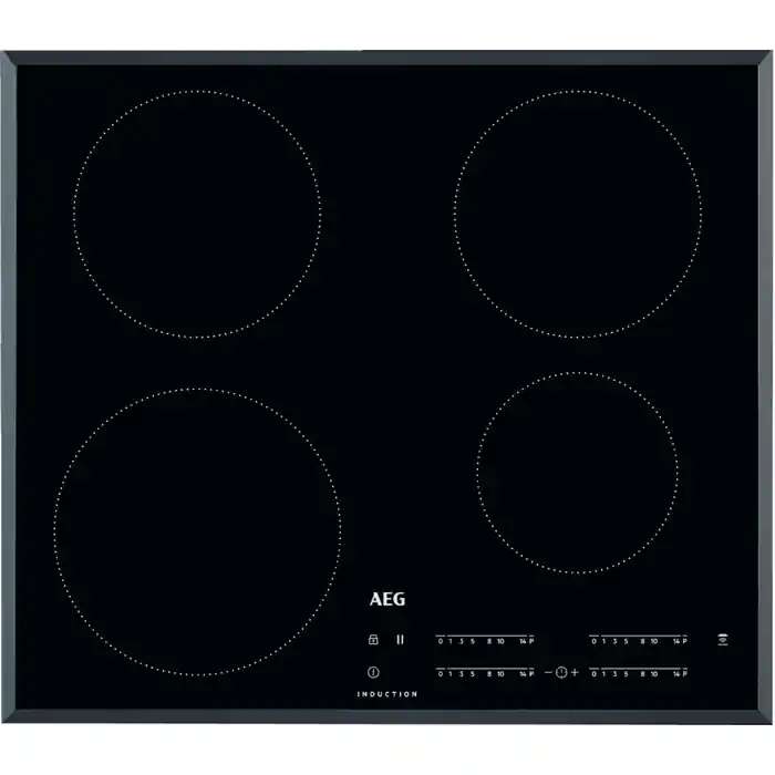 Tijdelijk Beschikbaar AEG IKB64401FB kookplaat Zwart Ingebouwd 60 cm Inductiekookplaat zones 4 zone(s) EWO08072587