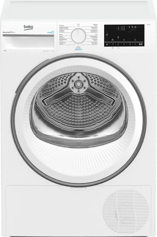 Merkproduct Beko B3T6823W2 wasdroger Vrijstaand Voorbelading 8 kg Wit DHZ2501