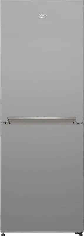 Superprijs Beko RCSA240K40SN koel-vriescombinatie Vrijstaand 229 l E Zilver DHZ2573