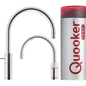 Quooker Combi Nordic Round Twintaps Chroom Fabrieksprijs