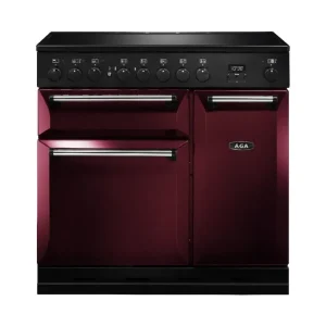 AGA  Masterchef 90 de luxe Cranberry inductie Snelle Levering