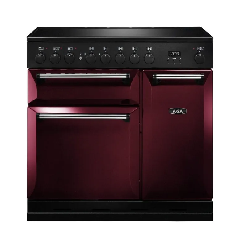 AGA Masterchef 90 de luxe Cranberry inductie Snelle Levering