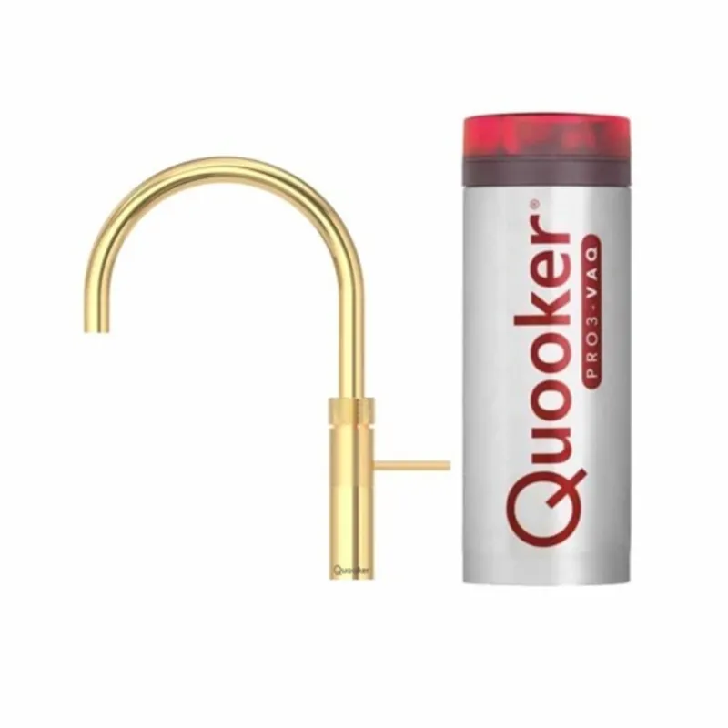 Quooker  Pro3 Fusion Round Verguld Goud Gratis Retour