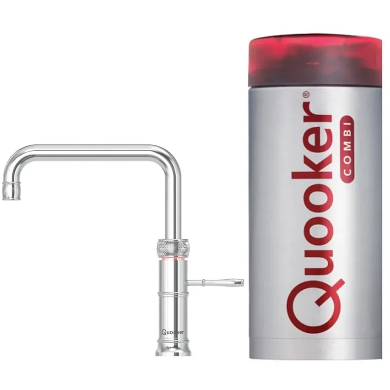 Quooker  Combi+ Fusion Square Classic Chroom Gratis Retour
