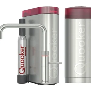 Gereduceerde Prijs Quooker Fusion Combi Square RVS met CUBE