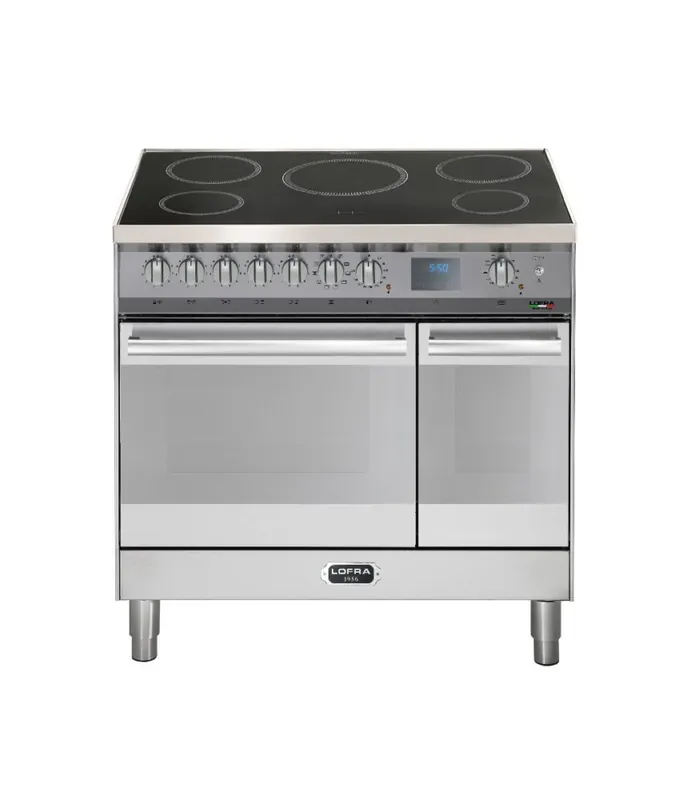 Lofra Maxima 2-oven Rvs Inductie fornuis Superprijs