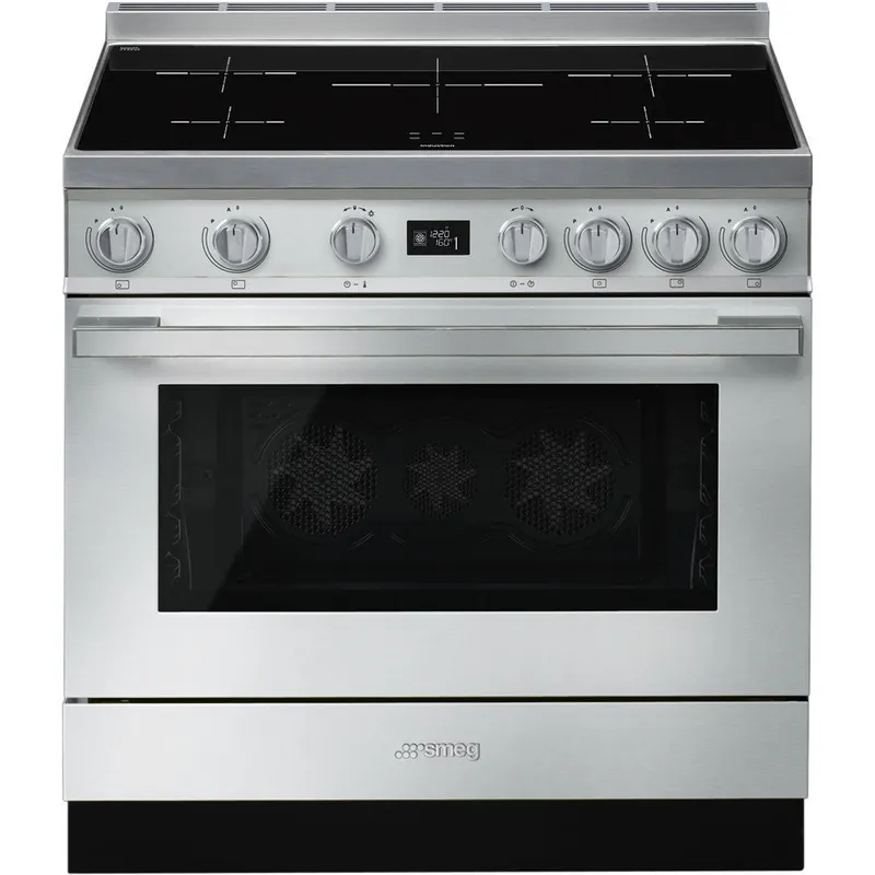 Smeg  CPF9IPX inductie fornuis Op = Op