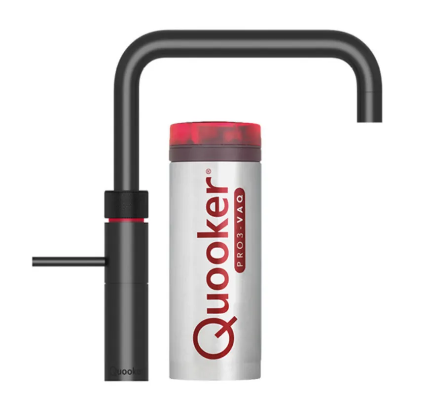 Quooker Pro3 Fusion Square Zwart Fabrieksprijs