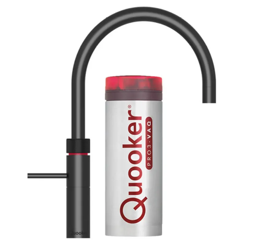 Quooker Pro3 Fusion Round Zwart Dagaanbieding