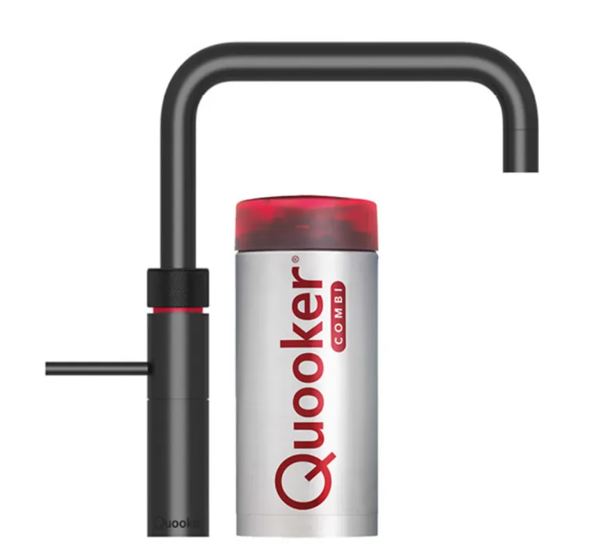 Quooker Combi+ Fusion Square Zwart Beperkte Voorraad