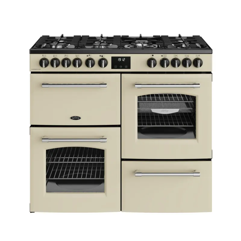 Dagaanbieding Belling Farmhouse 100 DF Creme gasfornuis