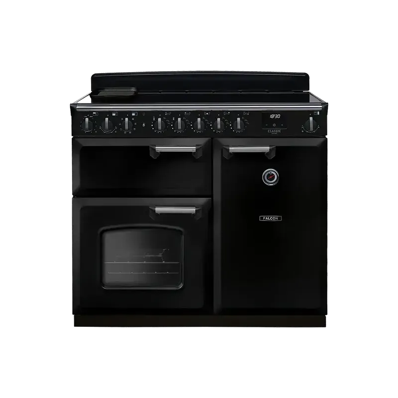 Shop Nu Falcon Classic Deluxe 100 Zwart Chroom inductie fornuis 2026