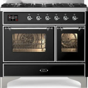 Dagaanbieding ILVE  MD106DNE3/BKC Gasfornuis