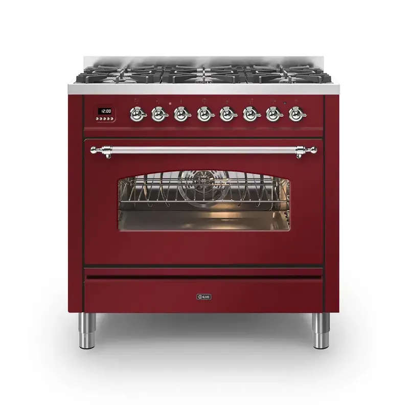 Direct Beschikbaar ILVE P096NE3/BUC gasfornuis